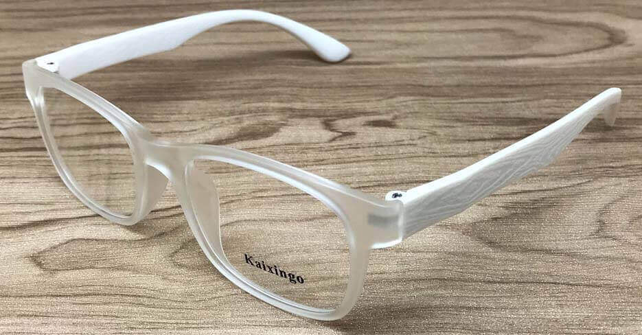 TR oval clear glasses frame KXG-999-C25