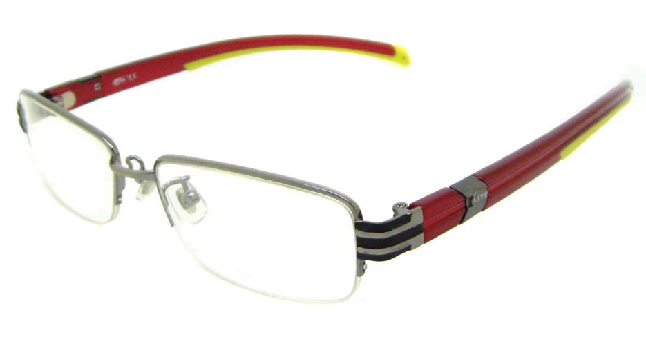 wine with yellow oval sport glasses frame LT-G027J3-C2