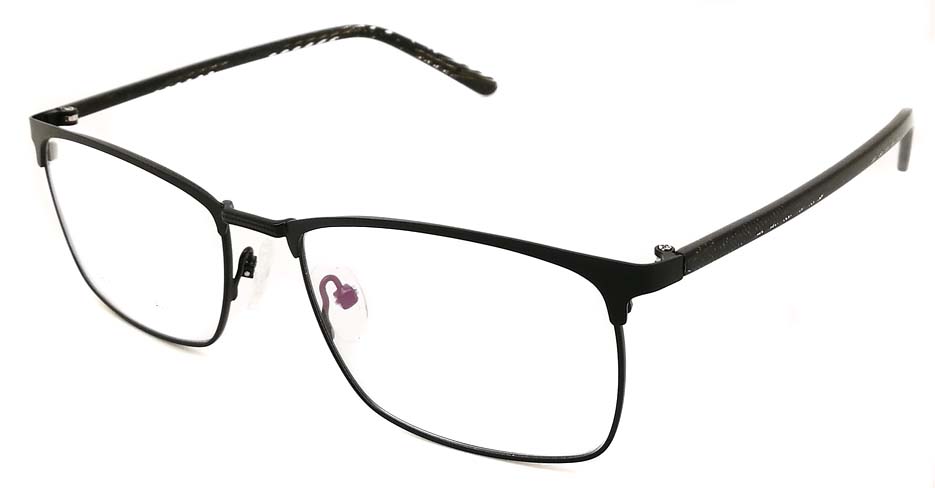 Black Rectangular blend glasses frame JX-32061-C4