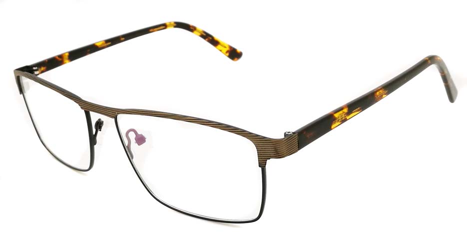 Tortoise Rectangular blend glasses frame JX-32062-C19