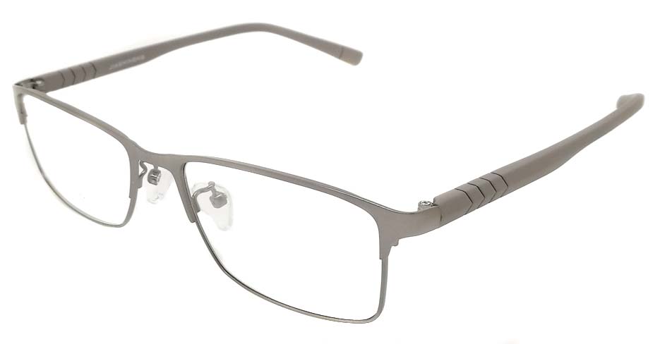 grey blend  Rectangular  glasss frame P8021-c2