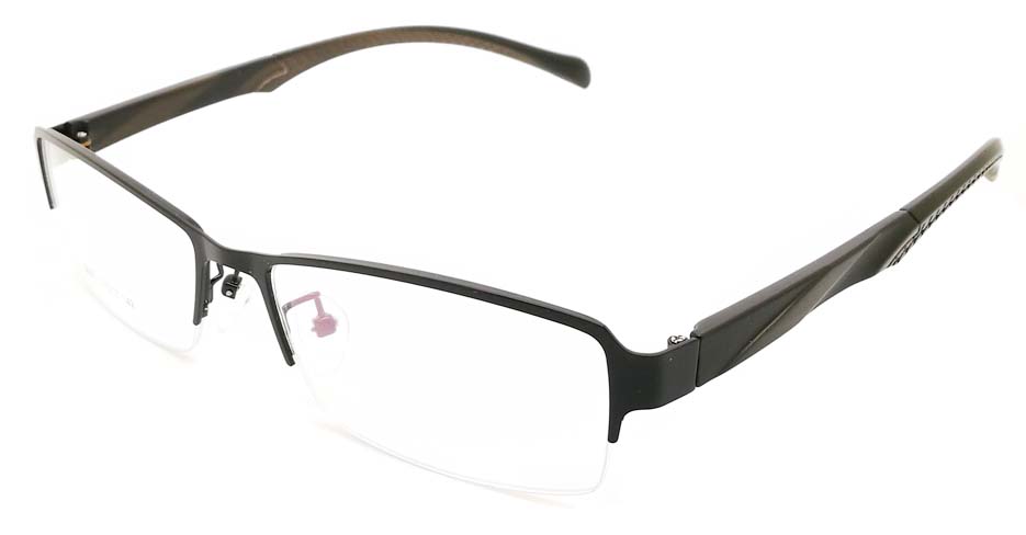 Black blend Rectangular glasses frame JX-3063-C4