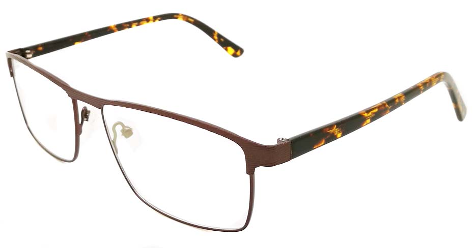 Tortoise Rectangular blend glasses frame JX-32062-C9