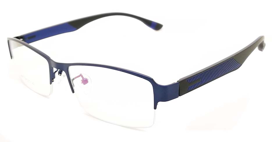 Blue blend Rectangular glasses frame JX-3067-C5
