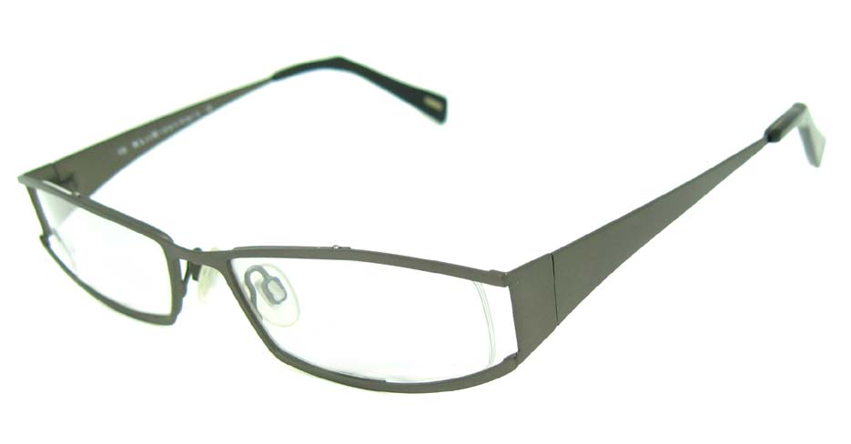 grey metal glasses frame   HL-156