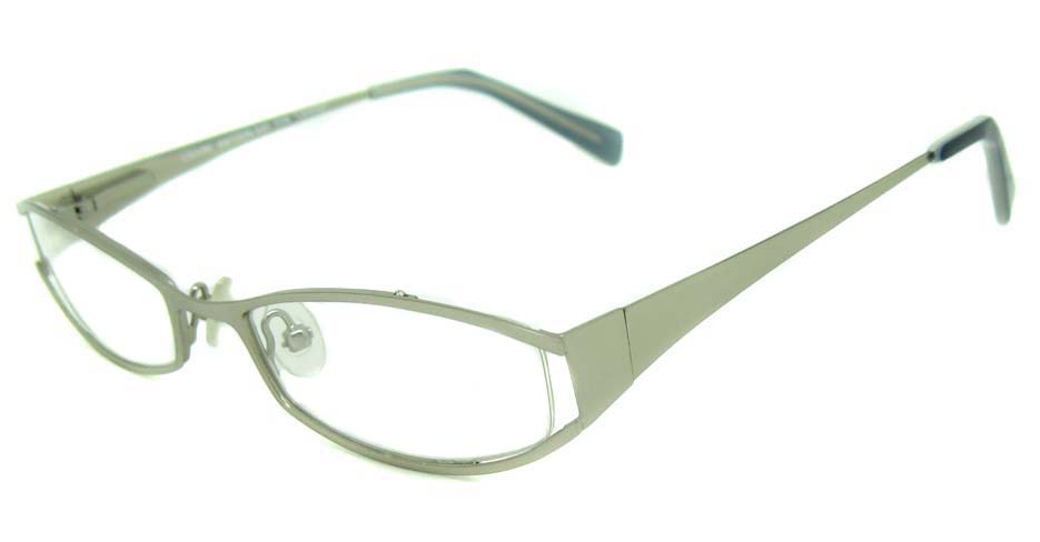 white metal glasses frame HL-LE313