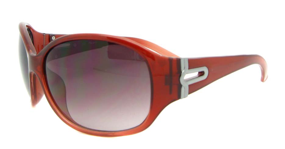 Wine Plastic Oval Leisure sunglasses   XL078