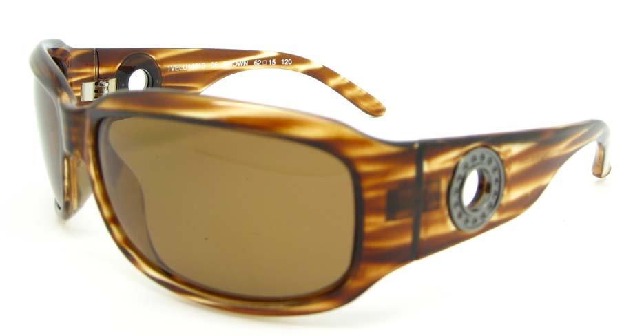 Tortoise Plastic Oval  Leisure sunglasses  XL043