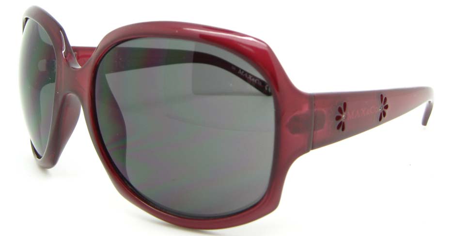 Wine Plastic Oval Leisure sunglasses   XL068