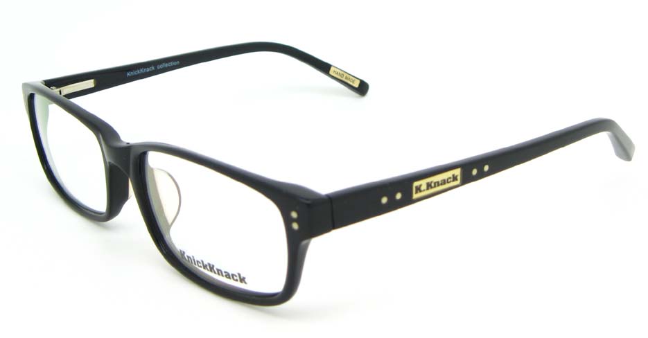 Black Acetate Rectangular glasses frame WKY-K1015-HS