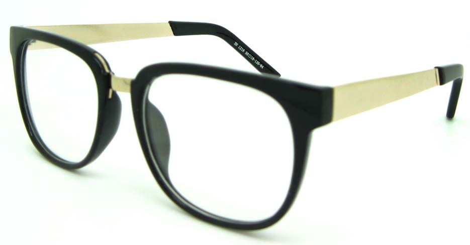 Black blend oval glasses frame  WLH-XN1216-HS