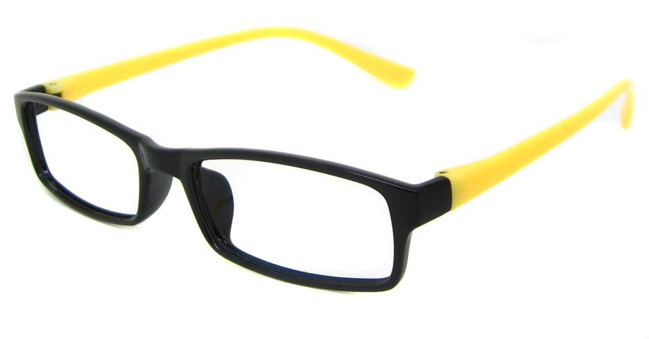 Black with yellow TR90 rectangular frame YJ-HN101-HT