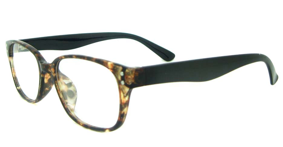 Tortoise  oval TR glasses frame YL-KLD8072-C5