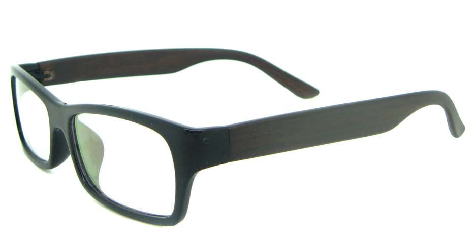 black Rectangular tr90 glasses frame YL-KDL8049-C6