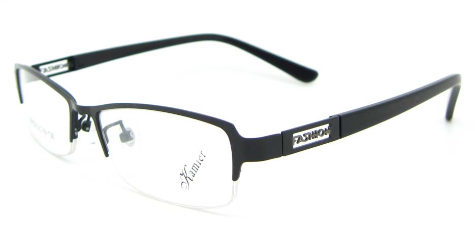 black blend Rectangular glasses frame WKY-KM22122-HS