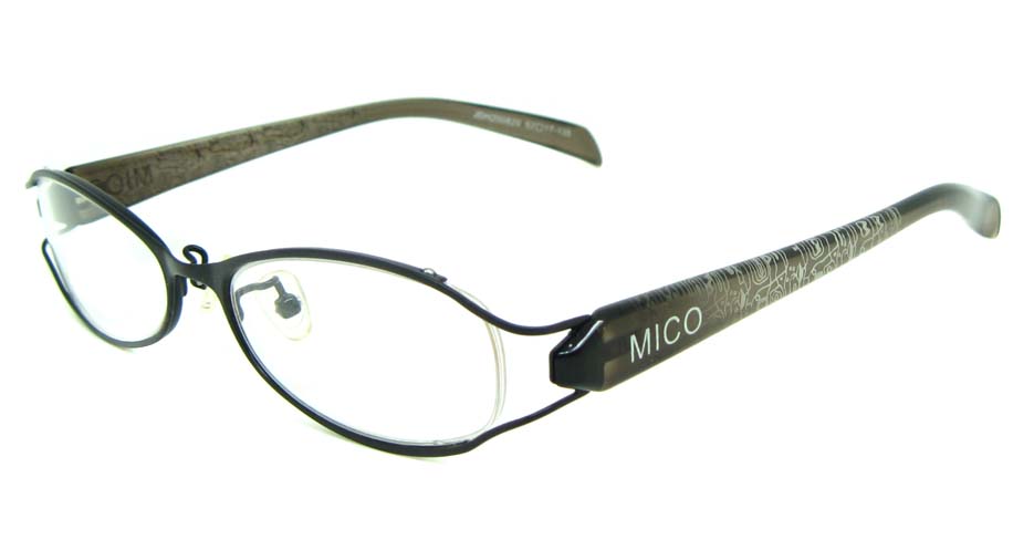black blend rectangular glasses frame  JS-JDH200820-c3