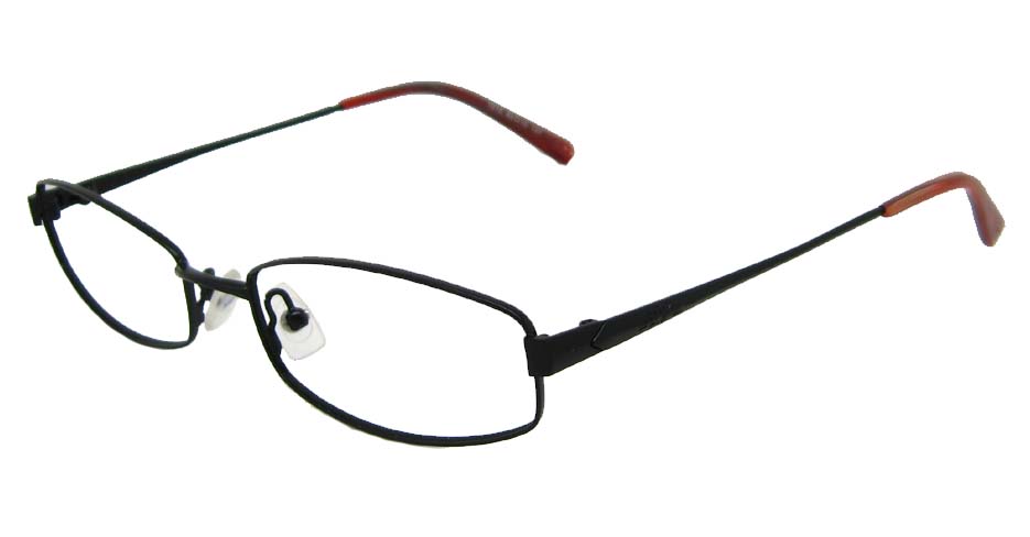 black oval metal glasses frame  HL-1015