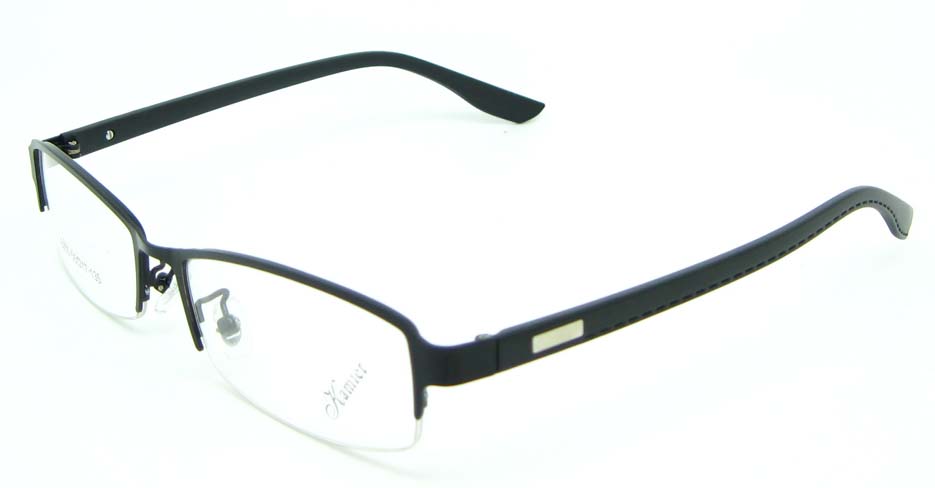 black rectangular blend glasses frame JNY-KM8855-HS