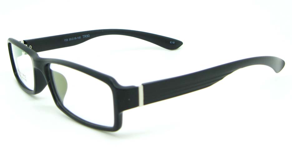 black tr90 Rectangular glasses frame JNY-MJN159-C12