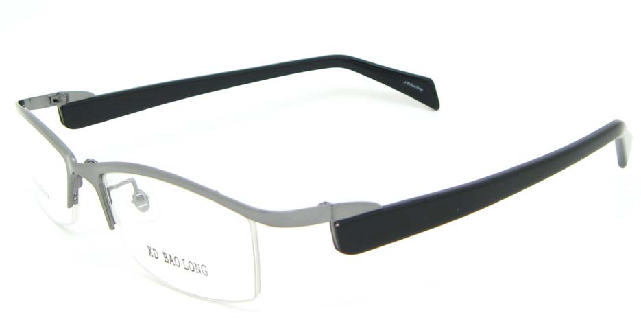 black with grey blend Rectangular glasses frame WKY-XDBL2321-Q