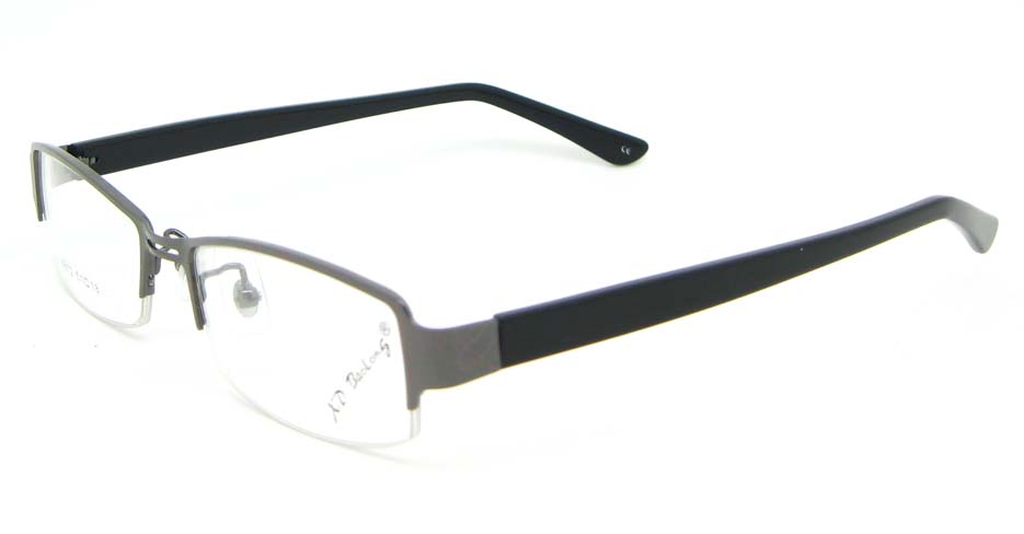 black with tea blend rectangular glasses frame  WKY-XDBL6812-Q