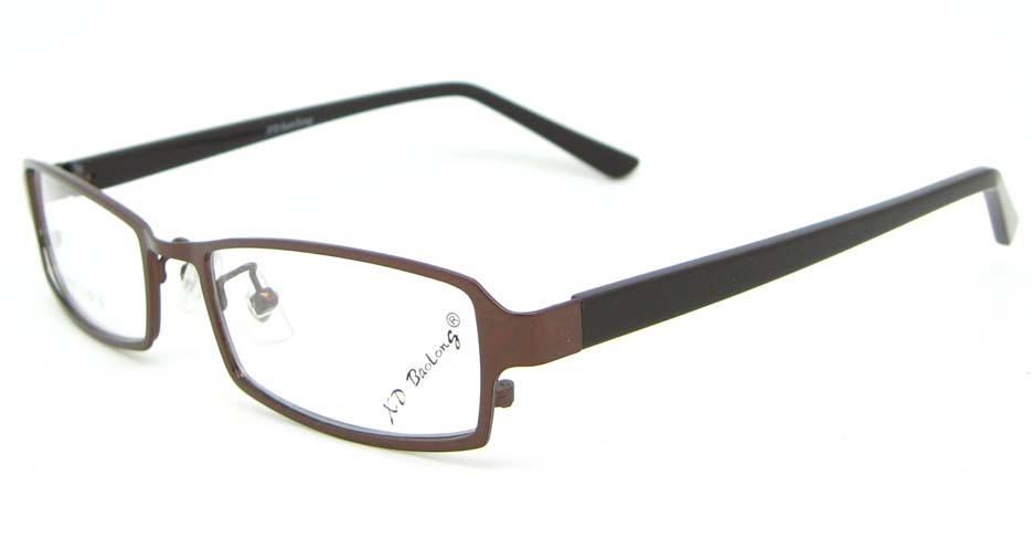 black with tea blend rectangular glasses frame WKY-XDBL6892-ZS