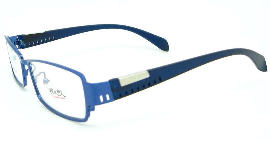 blue  metal Rectangular glasses frame JNY-QSYR2100-L