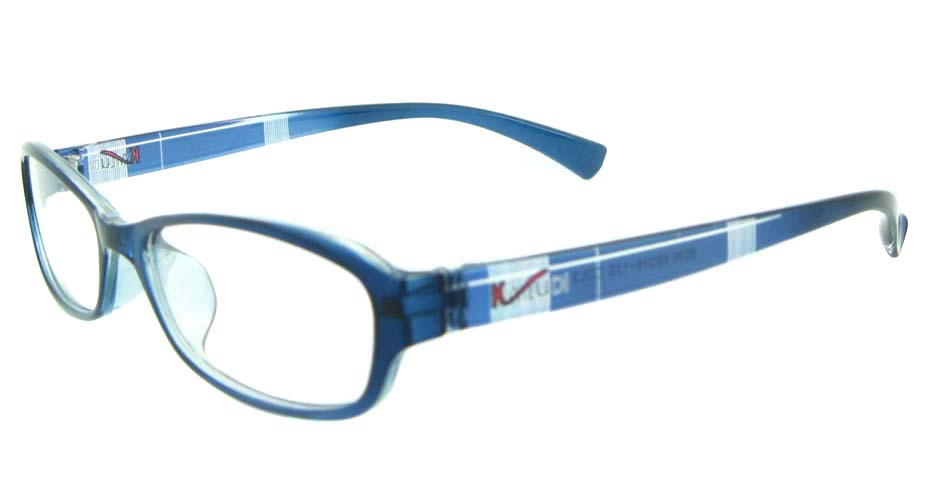 blue oval tr90 glasses frame YL-KDL8030-C3