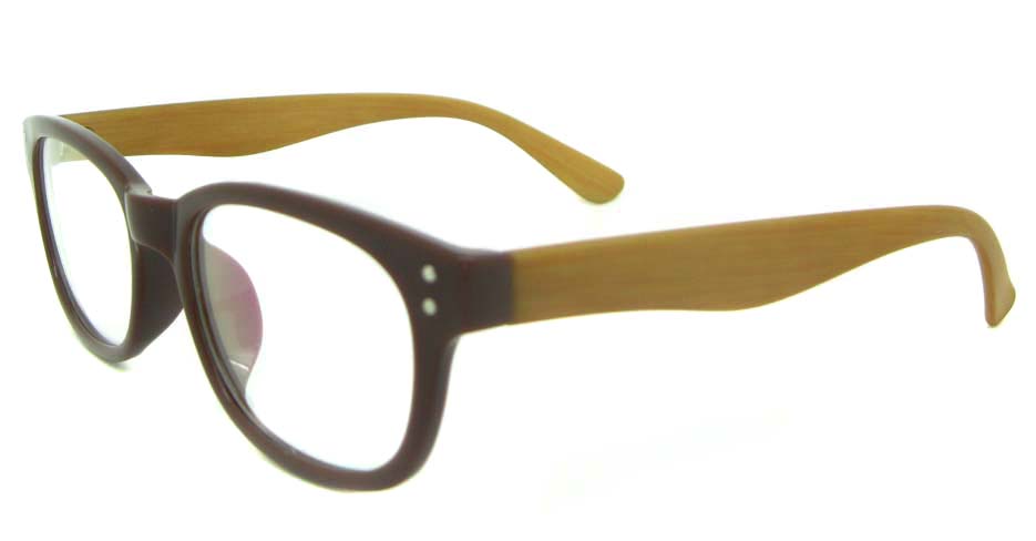 brown oval TR  glasses frame  YL-KLD8073-C5