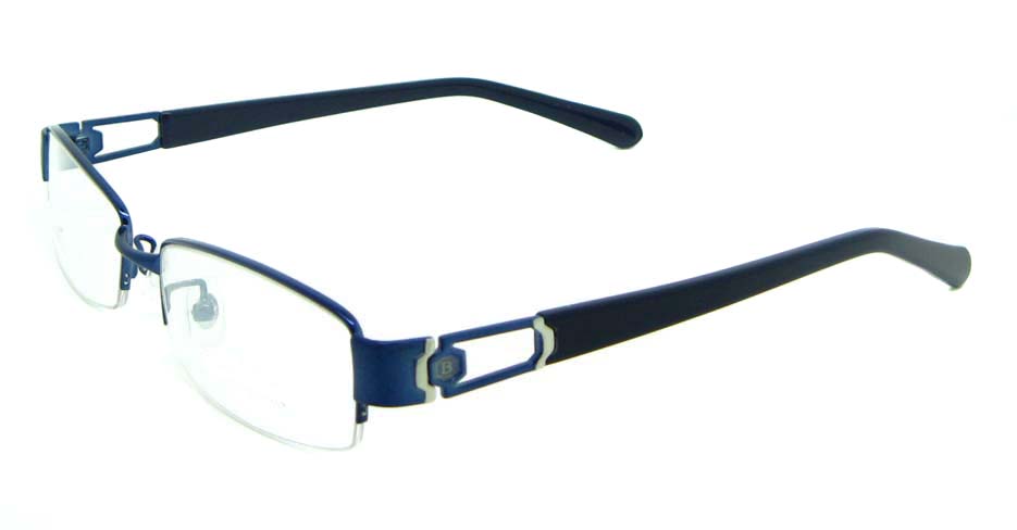 grey with blue blend Rectangular glasses frame JNY-BSM2118-L