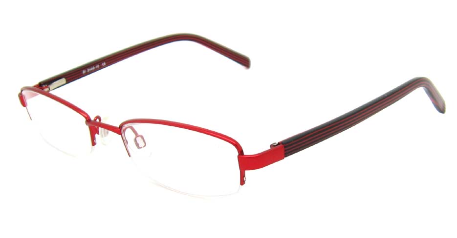 red  rectangle blend  glasses  frame  HL-2446