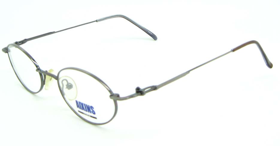 silver metal oval glasses frame JNY-AO2347-Q